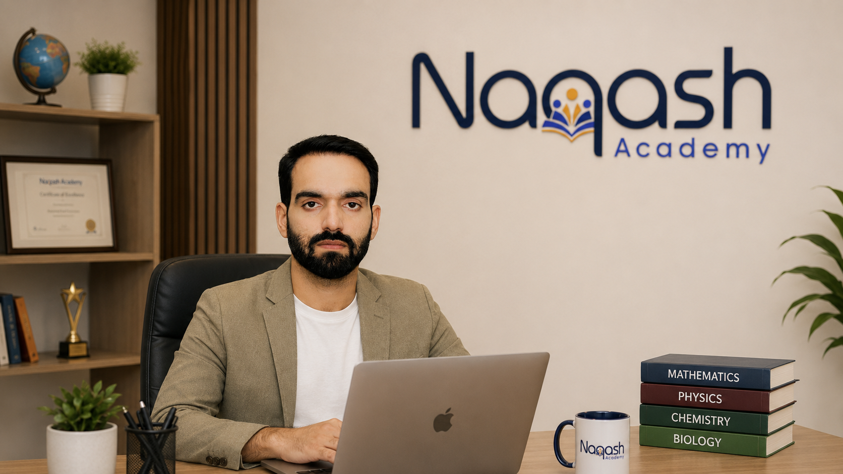Naqash Uz Zaman, Founder of Naqash Academy